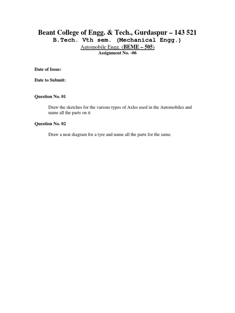Assignment 06 PDF | PDF