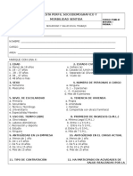 Encuesta Perfil Sociodemografico y Morbilidad Sentida NIVEL OPE