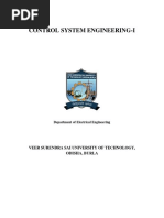 Control System Engineering - I