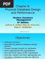 Chap06 - Physical Database Design and Performance