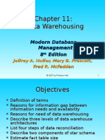 Chap11 - Data Warehousing