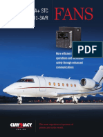 Fans 1/A+ STC Challenger 601-3A/R: More Efficient Flight Operations and Increased Safety Through Enhanced Communications