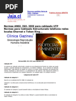 Normas ANSI. ISO y IEEE Cables UTP.pdf
