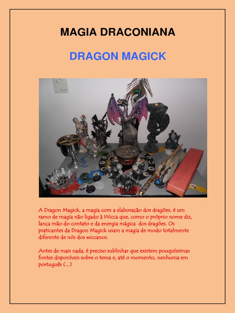 dragon magick.pdf | Dragon | Human Nature