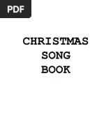 Christmas Song Book (Compiled by Gord T)