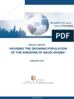 Housing the Growing Population of Saudi Arabia