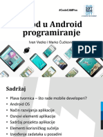 Uvod U Android programiranjeVTC PDF