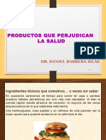 Productos Que Nos Perjudican