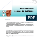 Instrumentos e Tecnicas de Avaliação