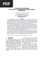 Download STATUS KUALITAS PERAIRAN SITU CISANTI  GUNUNG WAYANG SUBDAS CIRASEA CITARUM HULU by komara SN331590499 doc pdf