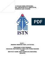 Kimia Medisinal (Antiinfeksi, Hormon, Vitamin, Analgetik&Antipiretik