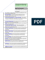 Software Requirement Matrix Template