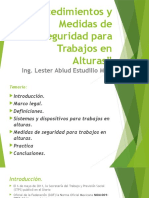 Procedimientos y Medidas de Seguridad para Trabajos en Alturas