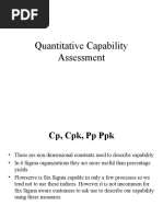 Quantitative Capability Assessment