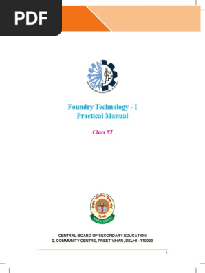 Principle Of Foundry Technology By Pl Jain