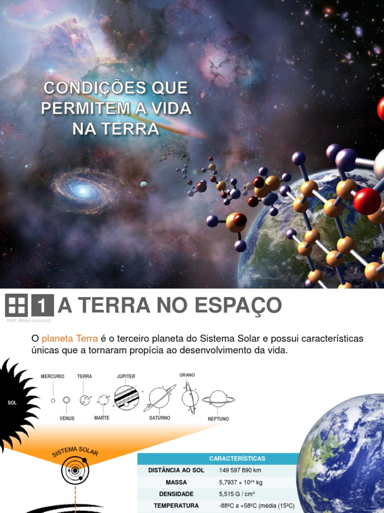 01. Condições que Permitem a Vida na Terra.pdf Abiogênese Terra