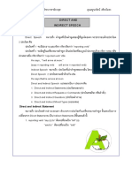 Grammar - Unit8 - Direct and Indirect Speech PDF