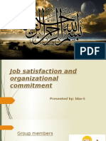 Job satisfaction and organizational commitment: Understanding key concepts