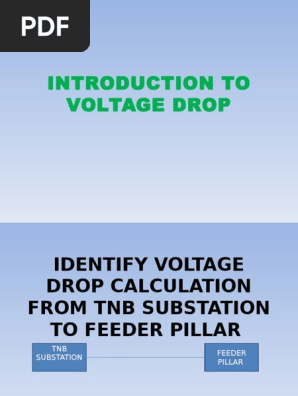 Introduction To Voltage Drop Ppt Electricity Electromagnetism