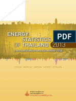 Energy Statistics of Thailand 2013 PDF