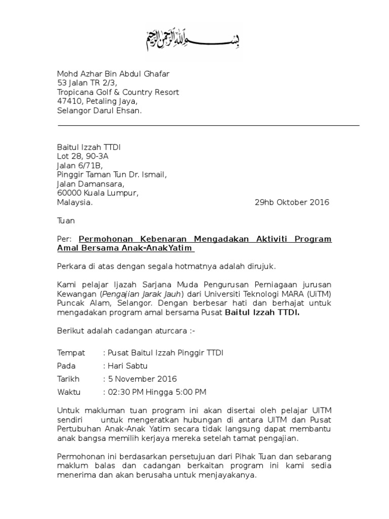 Community Service Proposal Pdf