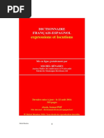 Dictionnaire Francais Espagnol | PDF | Dictionnaire | Langues