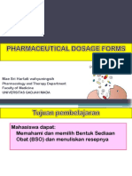 Pharmaceutical Dosage Form. 2015