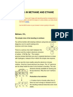 Bonding in Methane and Ethane