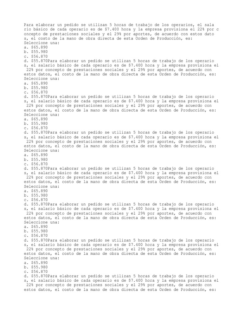 Quiz 788 | PDF | Crecimiento personal y profesional | Finanzas y dinero