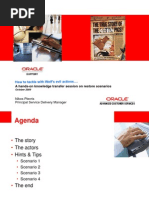 Download Knowledge Transfer on ORACLE RMAN restore by Nikos Plevris SN33163750 doc pdf