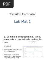 Trabalho Curricular LMAT