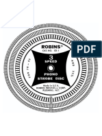 Ve Robins Strobe Disc 60hz