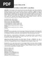 Versos de Ifá Para Cada Odú e Seus Ebós