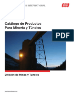 DSI Underground Catalogo de Productos Para Mineria y Tuneles SP