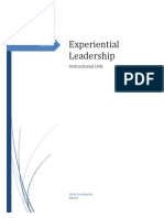 Instructional Unit-Experience Leadership Course - Juliet Holzknecht