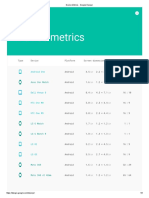 Device Metrics - Google Design