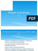 People in Business PowerPoint