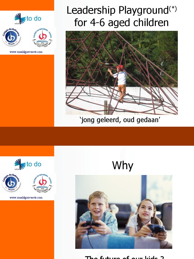Leadership Playgound For 4-6 Year Children | PDF | Leadership | Cognition