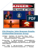 CIA Director John Brennan Emails-Unidentified Brennan Group PDF