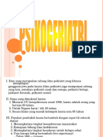 Psikogeriatri Oleh Dr. Siregar