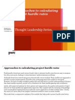 Approaches To Calculating Project Hurdle Rates PDF