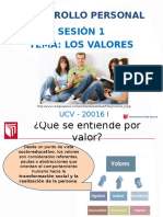 Ucv Valores