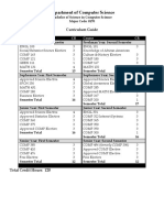 Department of Computer Science: Curriculum Guide