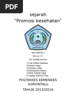 Dasar-Dasar Promosi Kesehatan