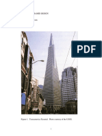 Transamerica Pyramid Design by Tom Irvine August 28, 2000