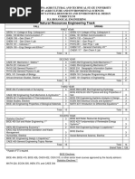 USF Civil Engineering Flowchart 2024-25 | PDF