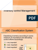 Inventory Control Management