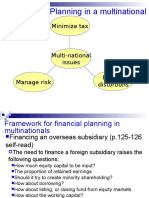 Chapter 4b: Planning in A Multinational Environment: Minimize Tax