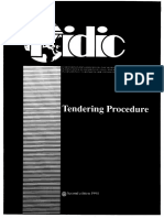 FIDIC - Tendering Procedure