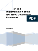 ISO 38500 Governance
